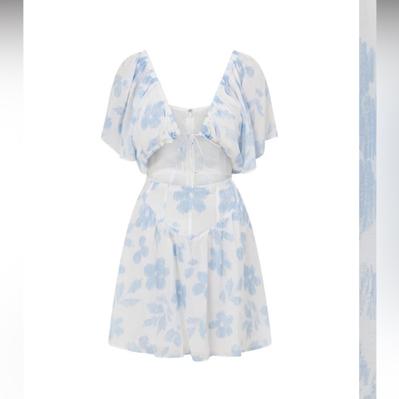 NWT Niko Cutout Dress - Honey Floral - Picture 3 of 6